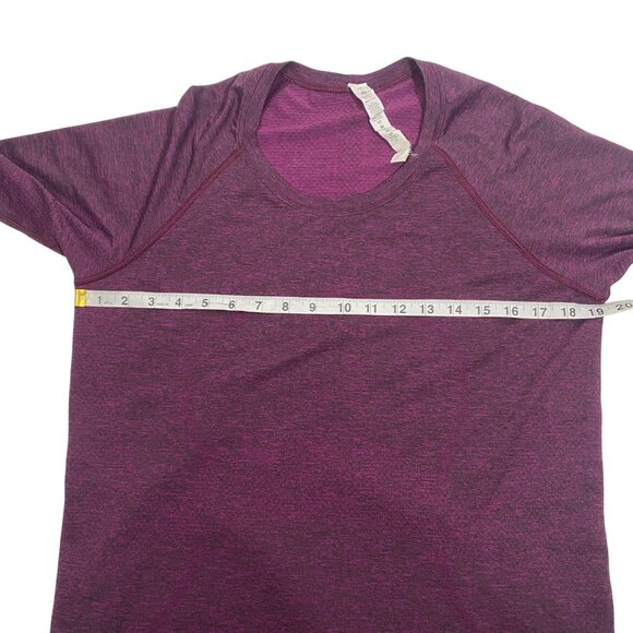 Lululemon run swiftly tech Womens Long Sleeve Top Size 12 Fall running layer - Picture 6 of 8